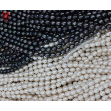 Black Baroque Pearl Strands (ES350)